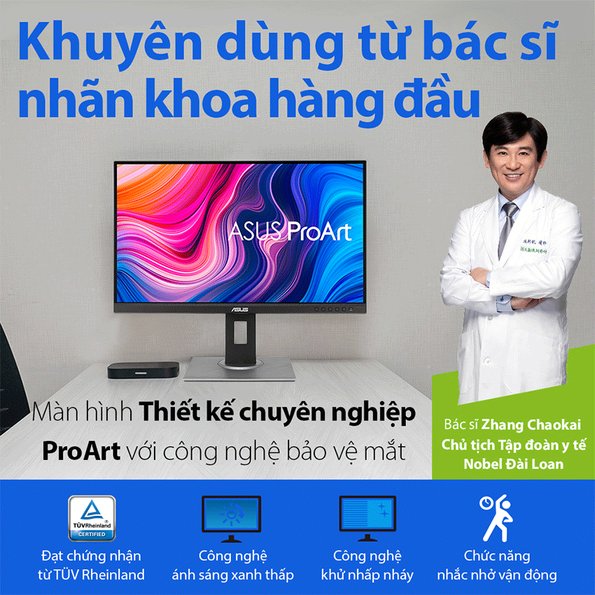 Màn hình ASUS ProArt PA247CV (23.8 inch/FHD/IPS/75Hz/5ms) - Ảnh 3